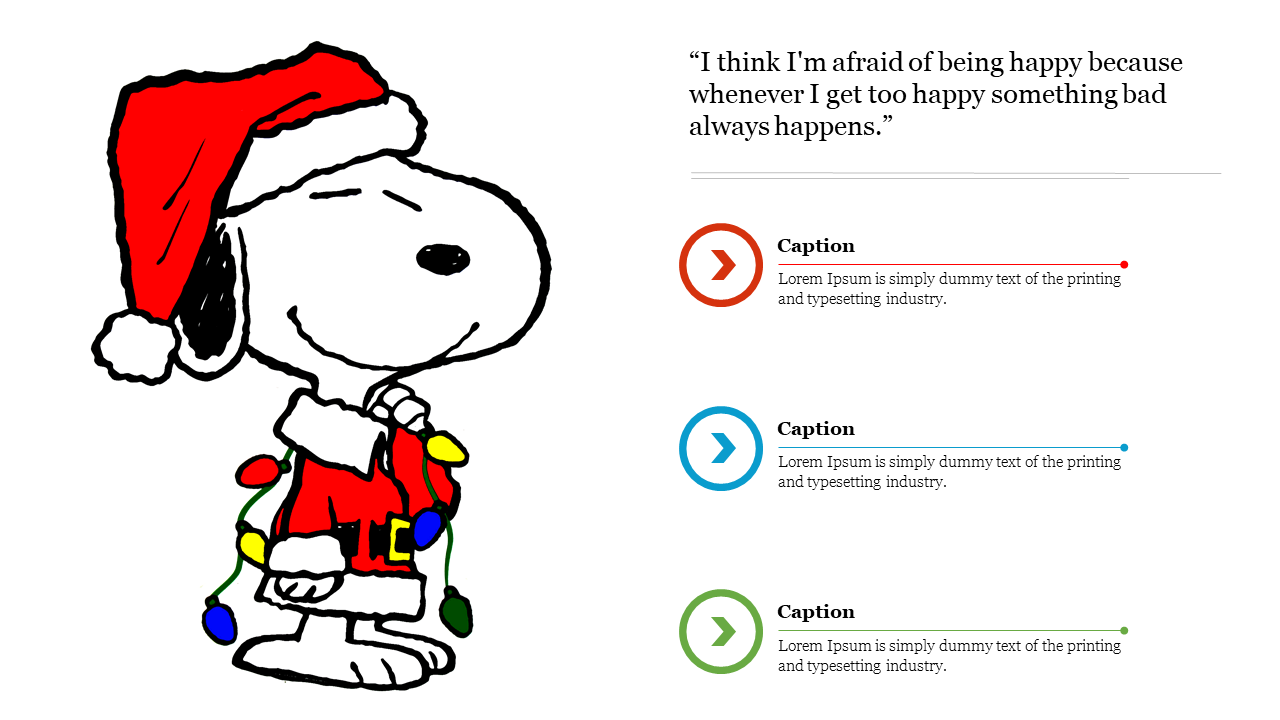 Charlie Brown Christmas Card Template